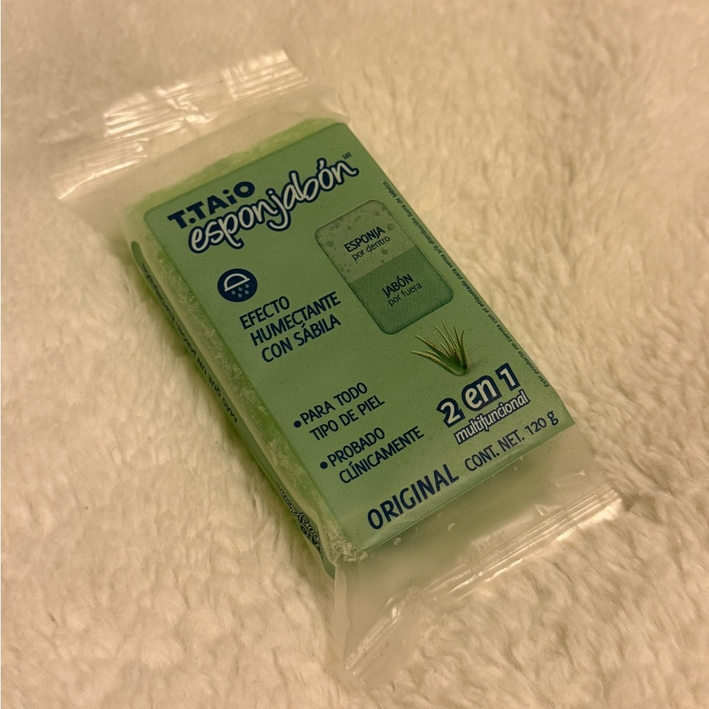 I.TAio esponjabon 
- acne soap